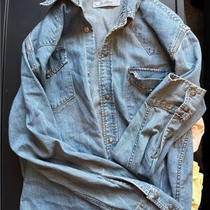 Levi's Blue Denim Shirt